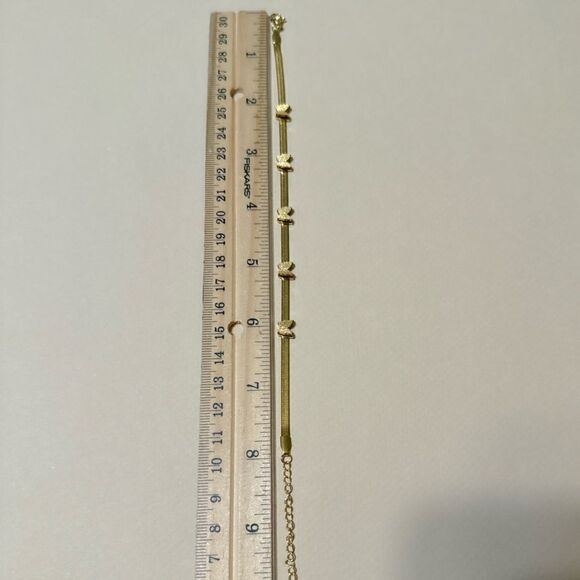 Butterfly anklet N694 - Picture 5 of 5